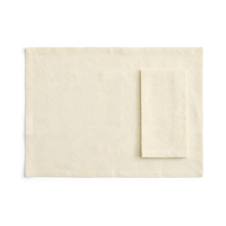Sets de table/serviettes Tavolo, Lot de 4 - Soft yellow - HAY