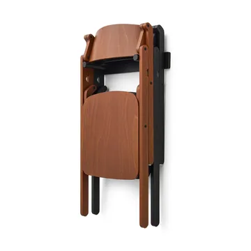 Support mural pour chaise Backflip Chair - Anthracite, hêtre laqué - HAY