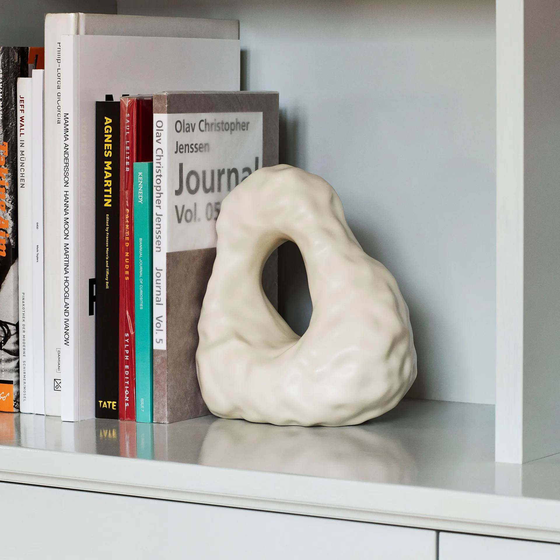 Support pour livres W&S Boulder, Ivory HAY