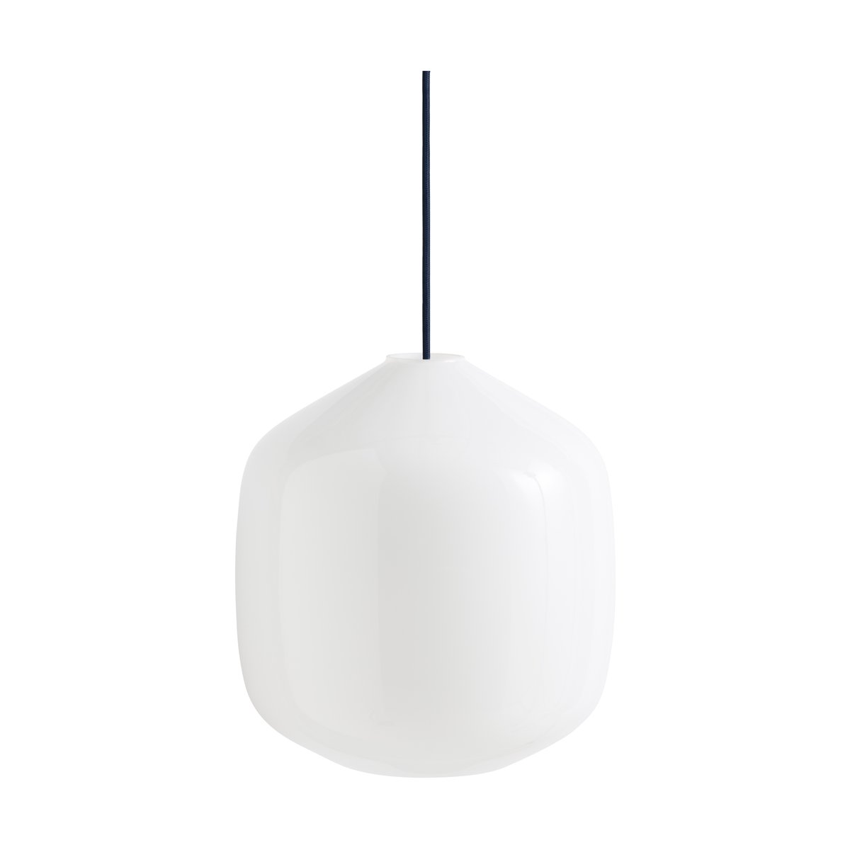 HAY Suspension Buoy 30 cm Opal glass-anthracite blue