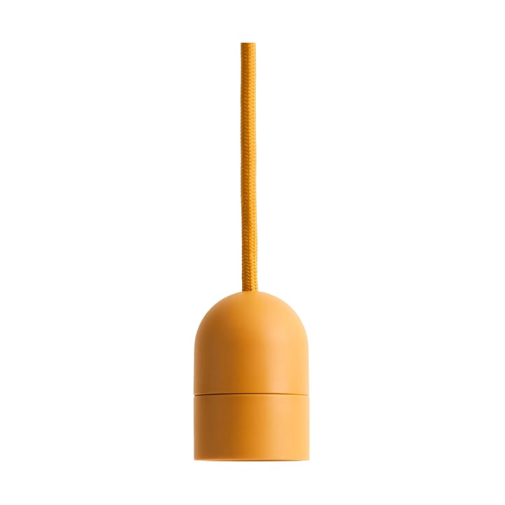 Suspension Common Pendant Cord set Ø12 cm - Amber yellow - HAY