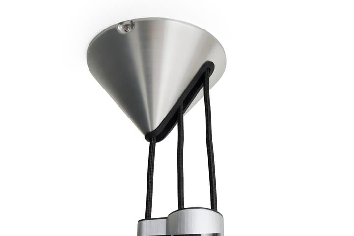 Suspension Compass Adjustable 43 cm, Borstad aluminium HAY