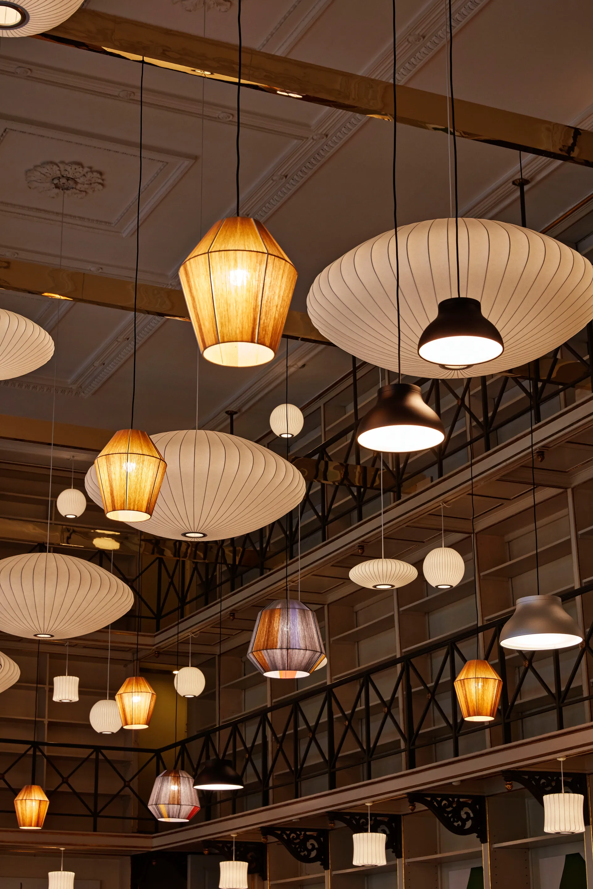 Suspension L Nelson Bubble Saucer, Off white HAY