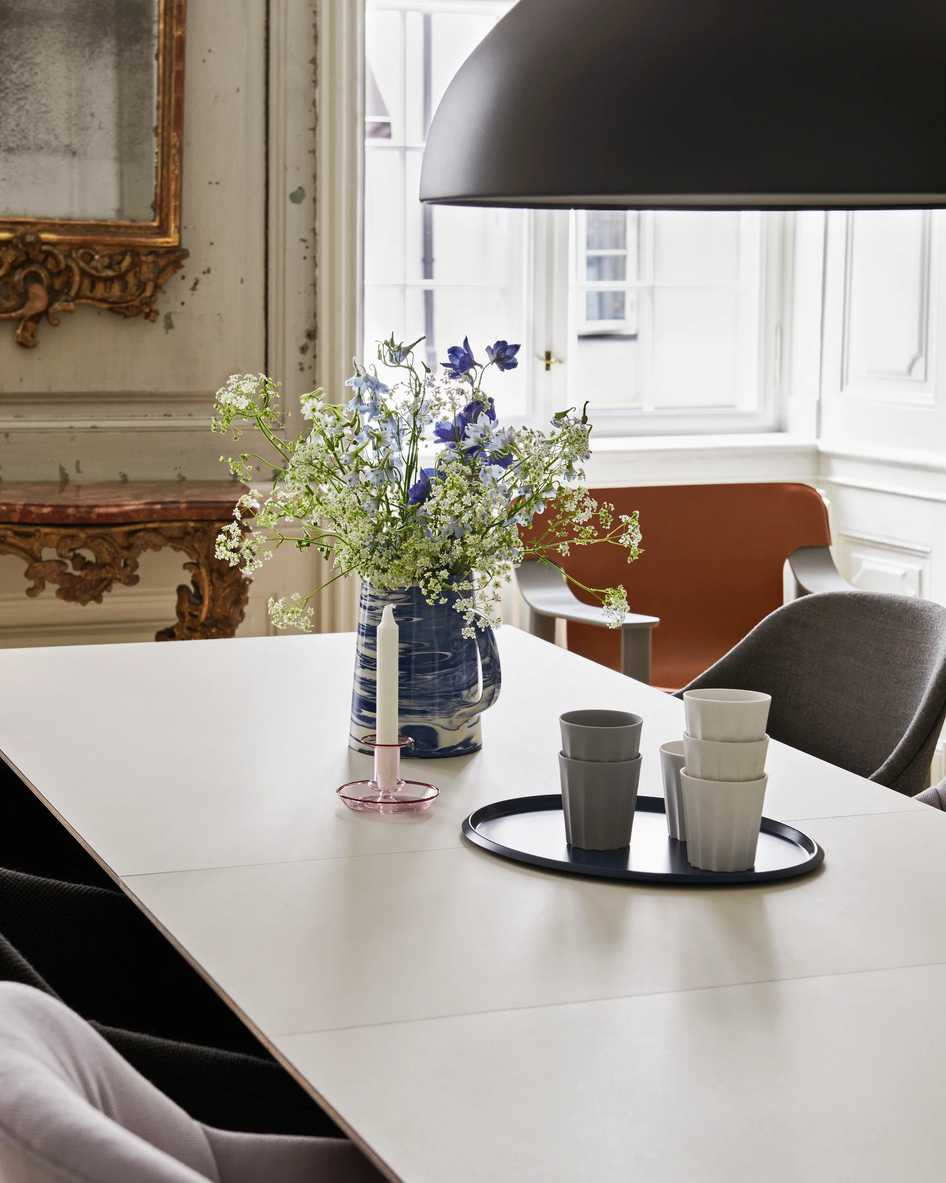 Suspension L PC pendant Ø60 cm, Soft black HAY