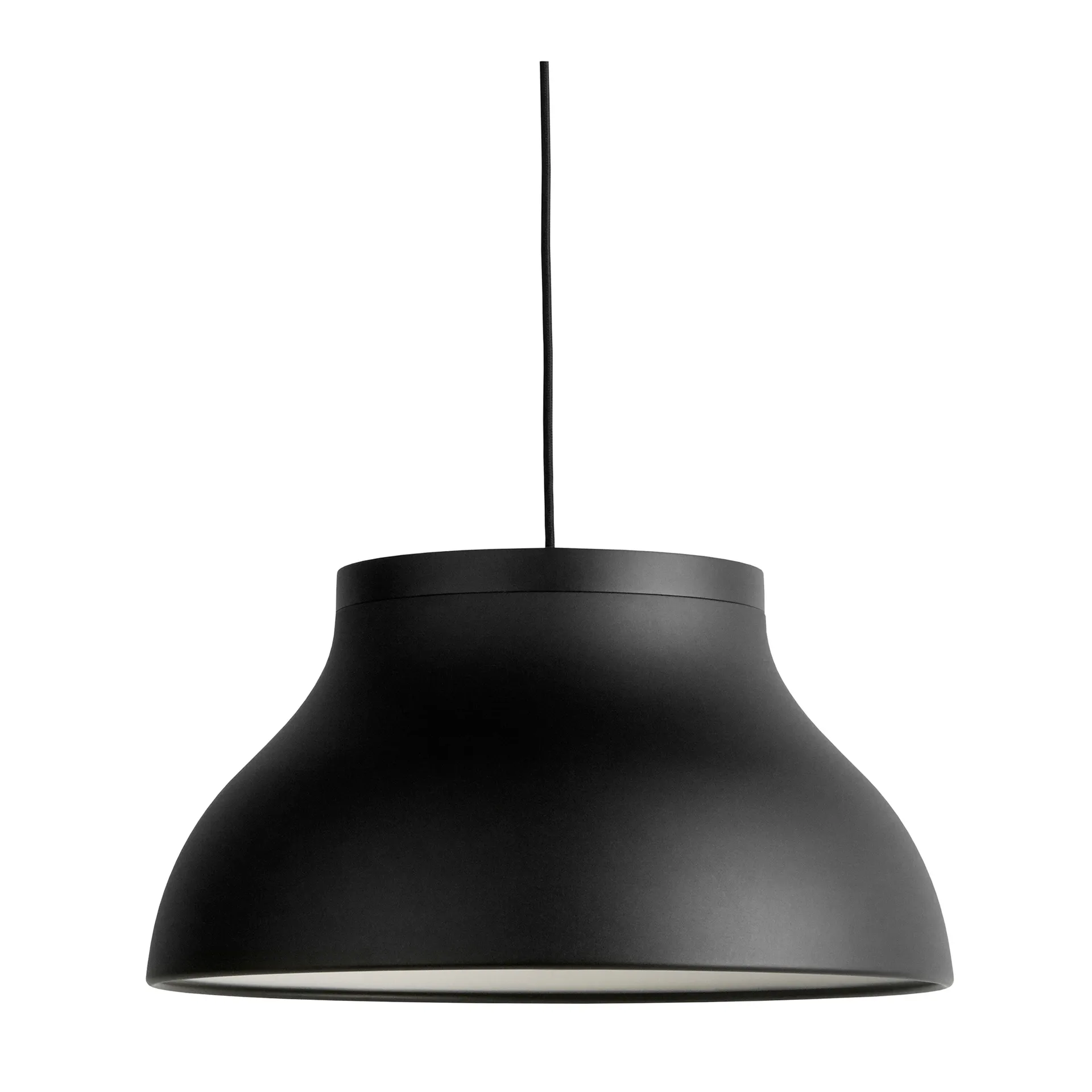 Suspension M PC pendant Ø40 cm, Soft black HAY