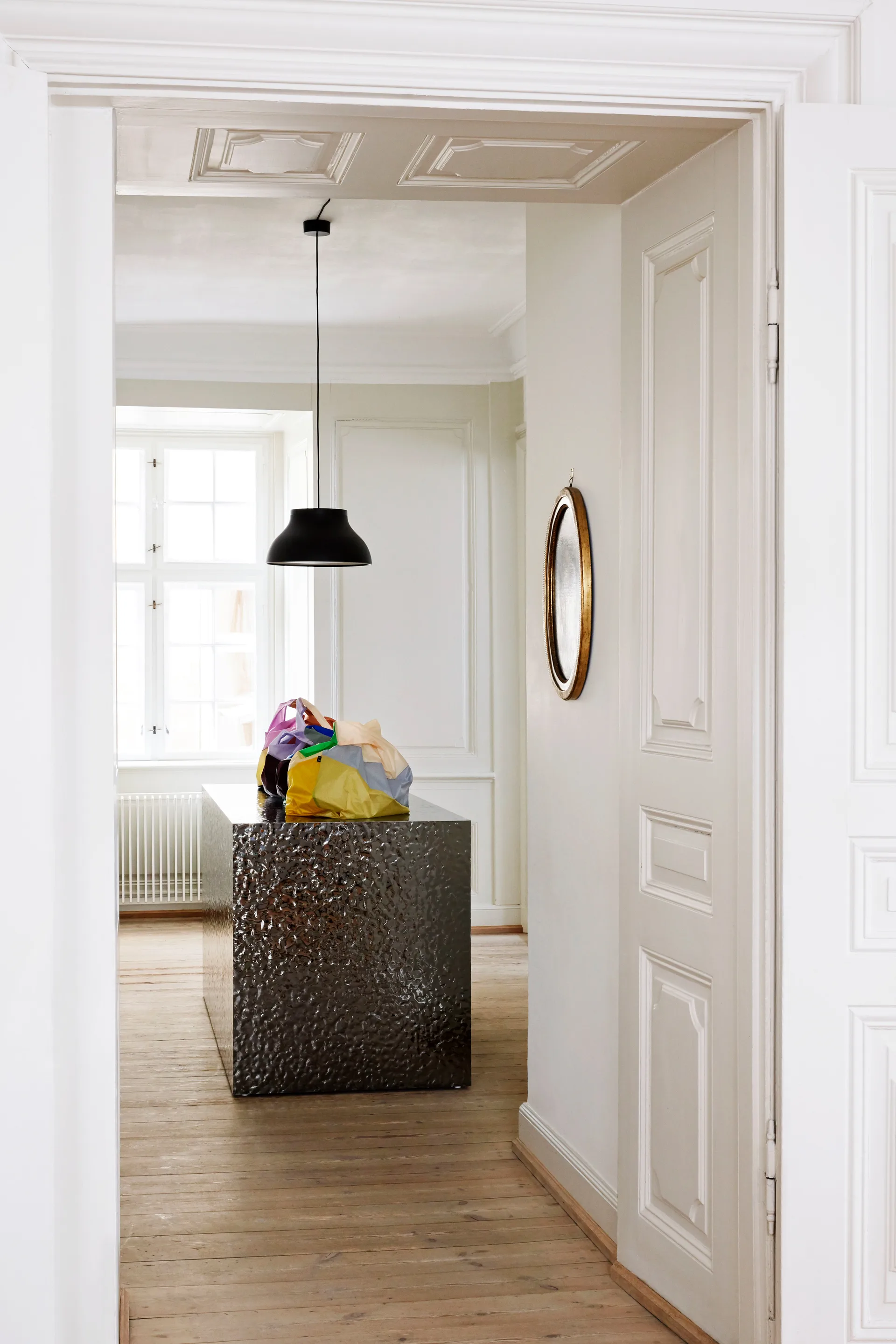 Suspension M PC pendant Ø40 cm, Soft black HAY