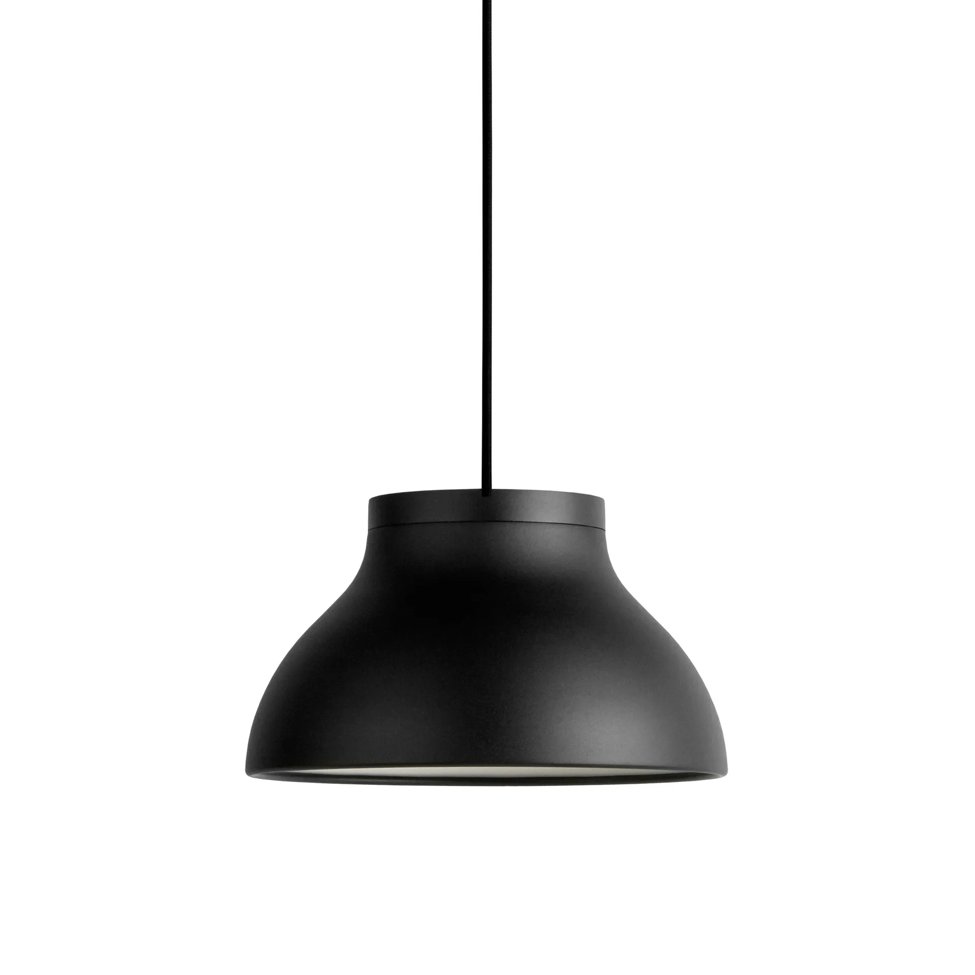 Suspension S PC pendant Ø25 cm, Soft black HAY