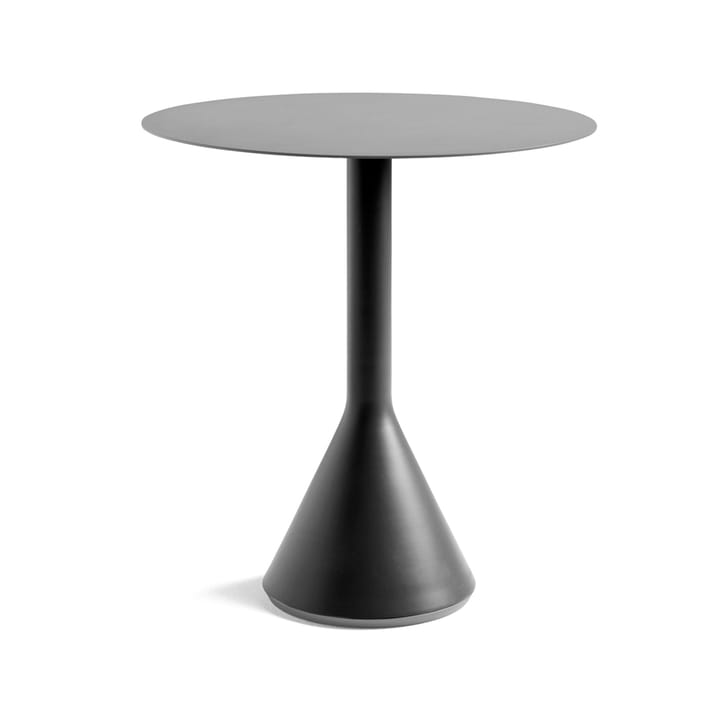 Table à café ronde Palissade Cone - anthracite, ø70 - HAY