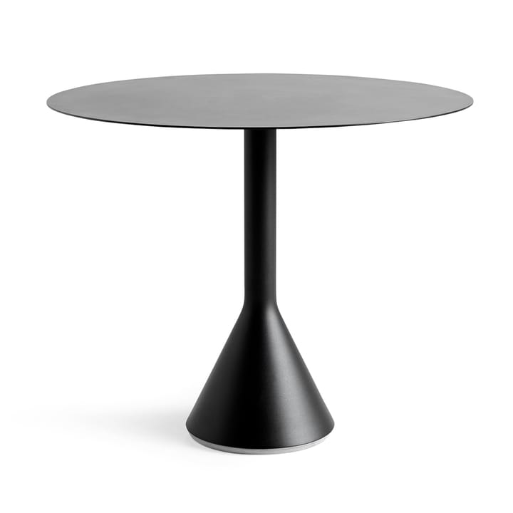 Table à café ronde Palissade Cone - anthracite, ø90 - HAY