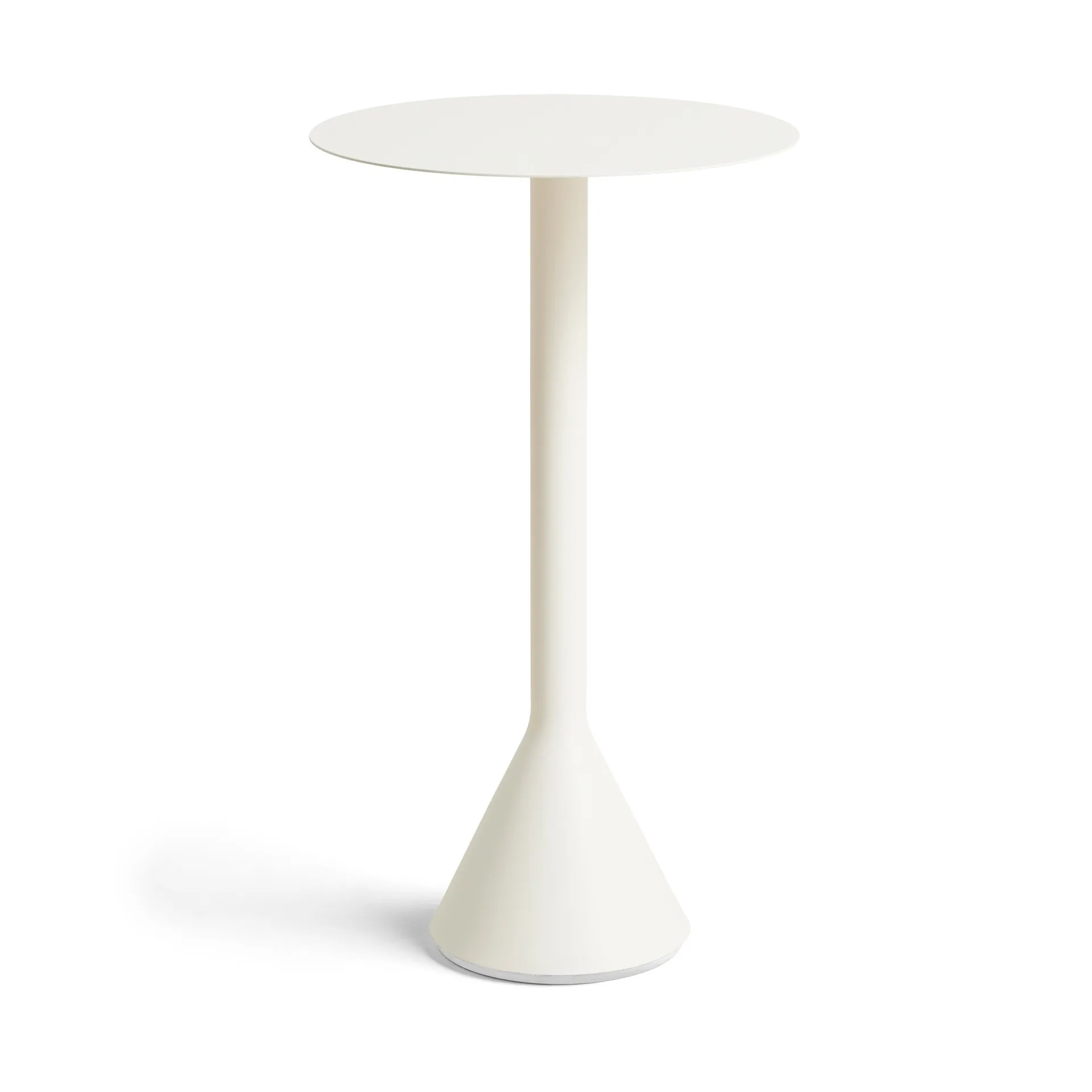 Table à café ronde Palissade Cone, Cream white, Ø60 cm HAY
