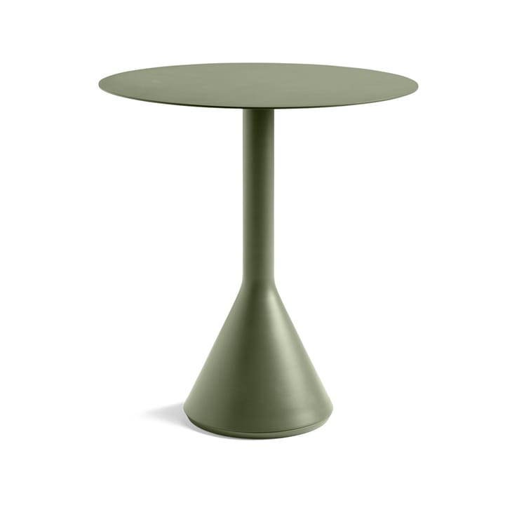Table à café ronde Palissade Cone - olive, ø70 - HAY