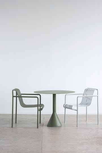Table à café ronde Palissade Cone - Olive, ø90 - HAY