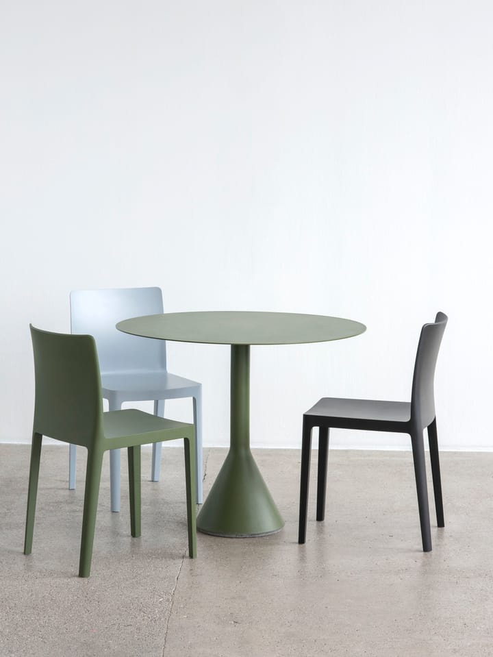 Table à café ronde Palissade Cone, Olive, ø90 HAY