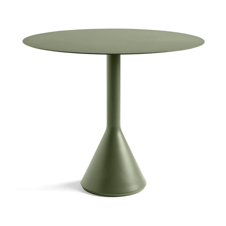Table à café ronde Palissade Cone - olive, ø90 - HAY