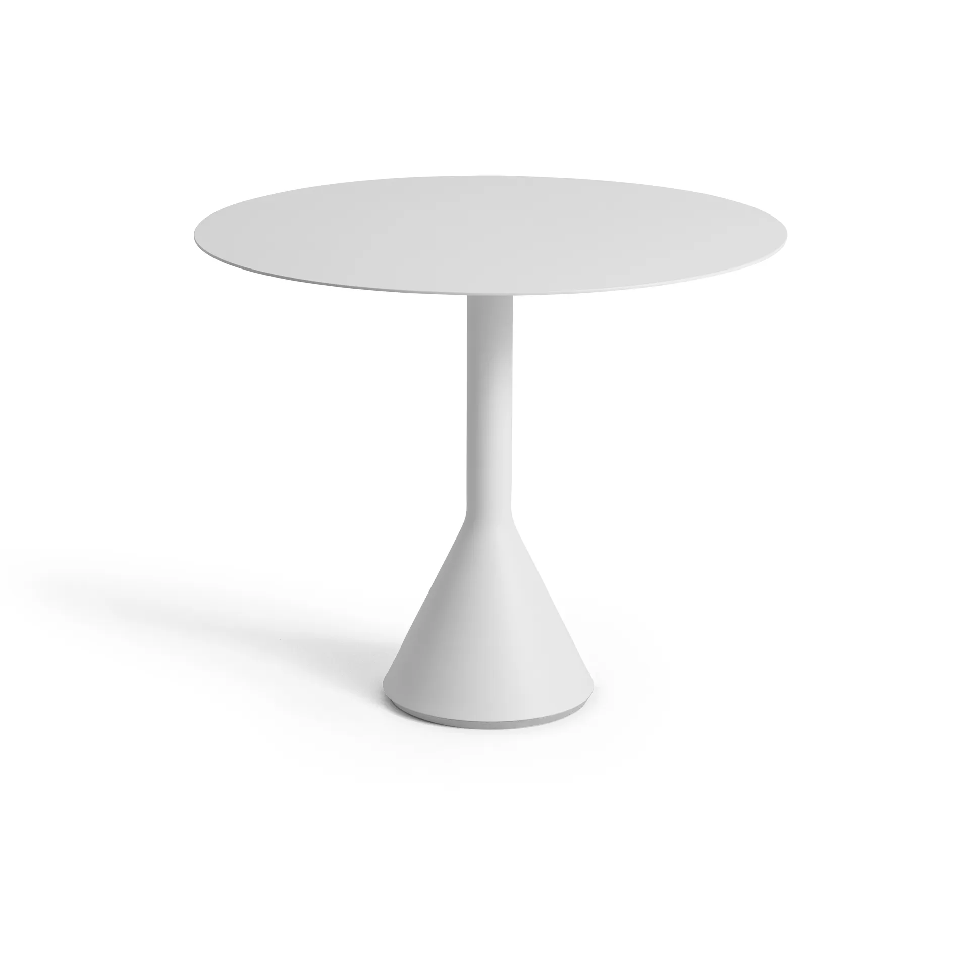 Table à café ronde Palissade Cone, Sky grey, Ø90 cm HAY