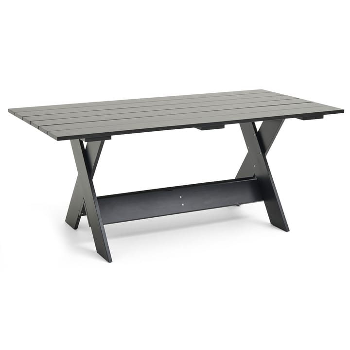 Table à manger Crate Dining Table 180x89,5 cm pin laqué - Black - HAY