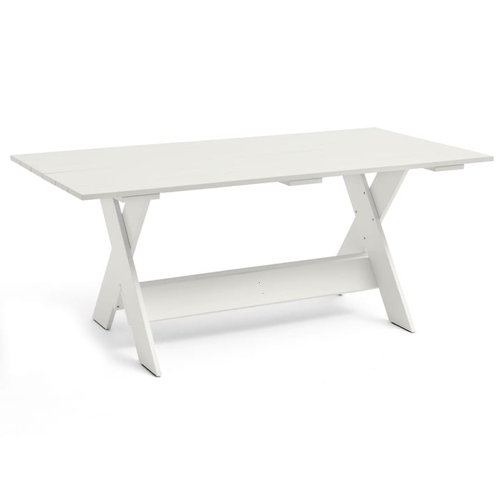 Table à manger Crate Dining Table 180x89,5 cm pin laqué - White - HAY