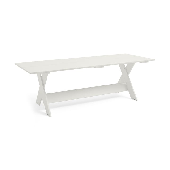 Table à manger Crate Dining Table 230x89,5 cm pin laqué - White - HAY