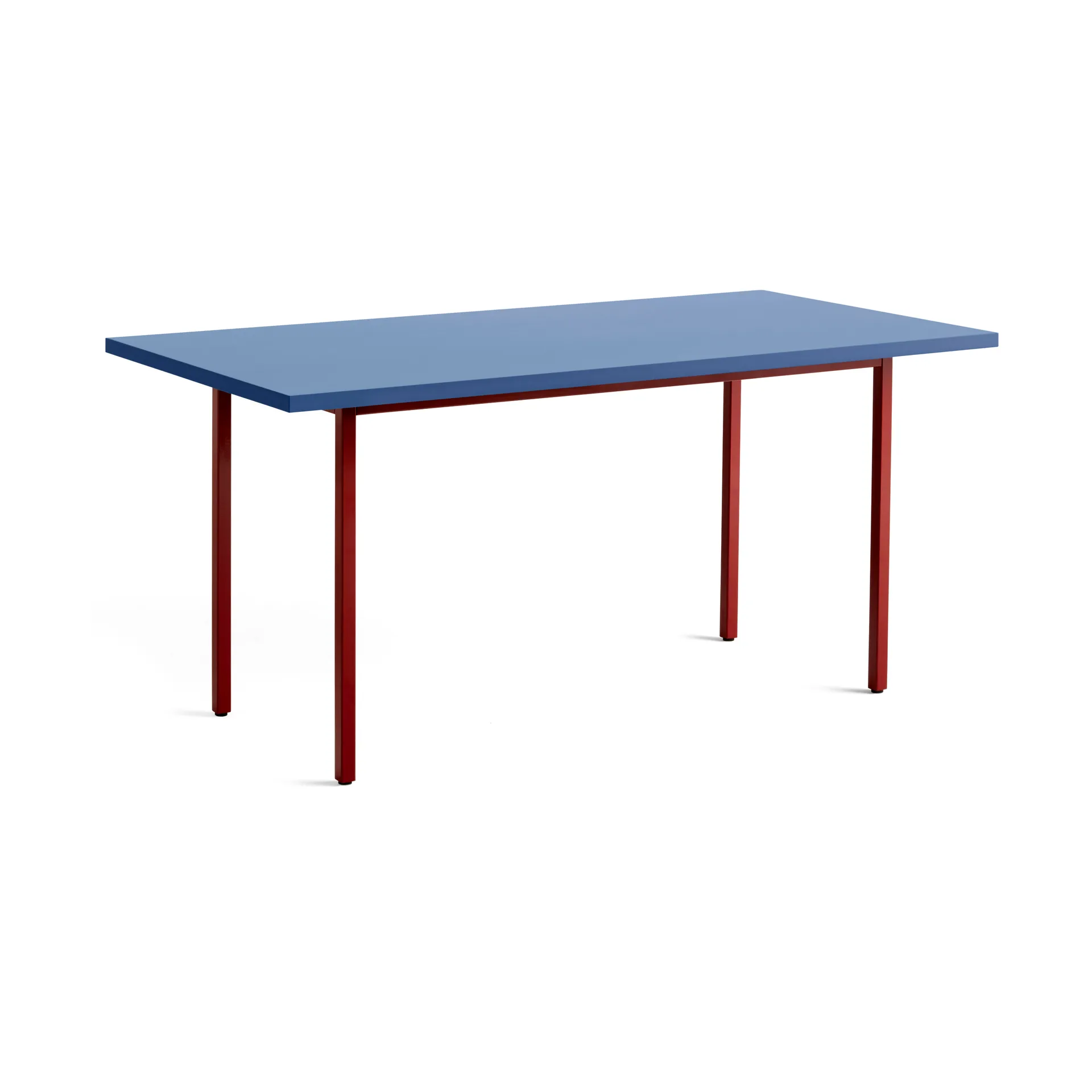Table à manger Two-Colour 82x160 cm, Maroon red-blue HAY