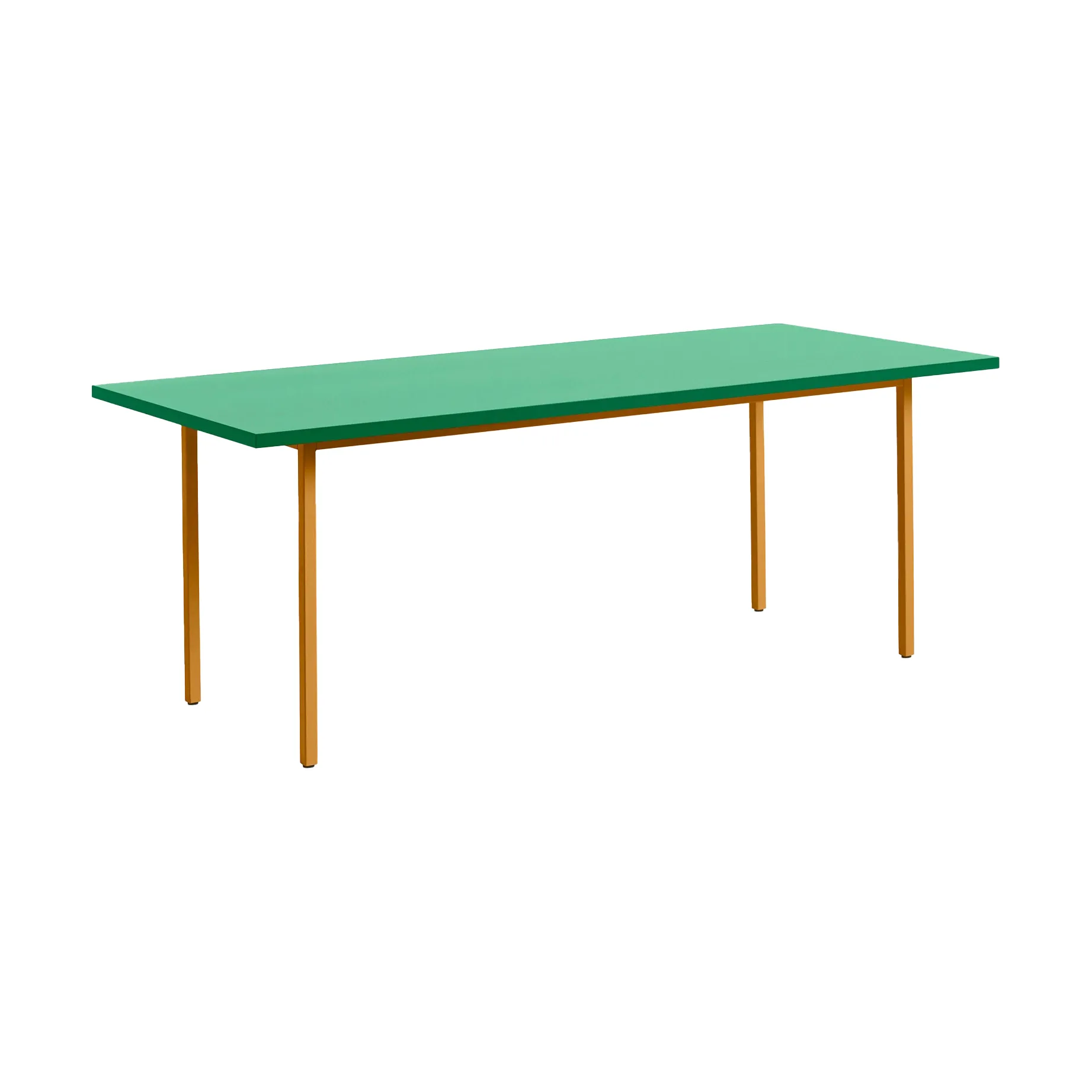 Table à manger Two-Colour 90x200 cm, Ochre-green mint HAY