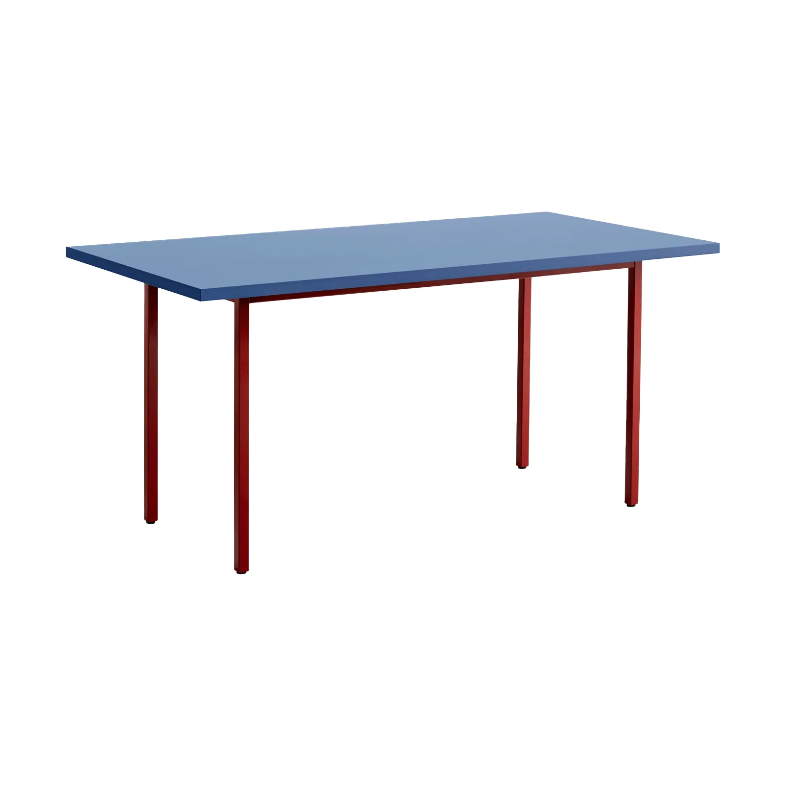 Table à manger Two-Colour 90x240 cm, Maroon red-blue HAY