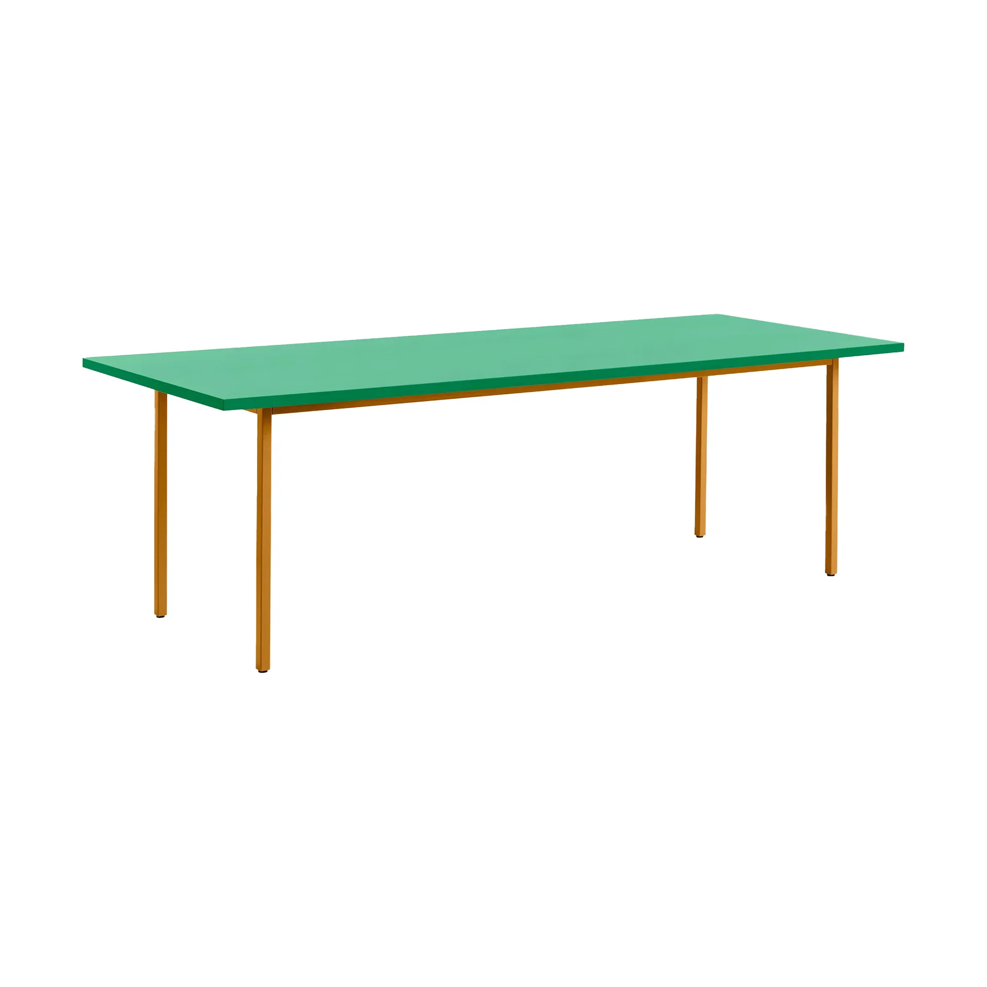 Table à manger Two-Colour 90x240 cm, Ochre-green mint HAY