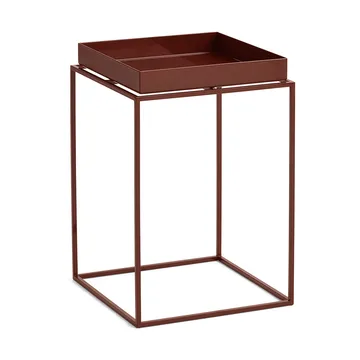 Table à plateau Tray Table medium - Chocolate, 30x30x44 cm - HAY