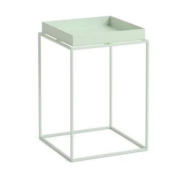 Table à plateau Tray Table medium - Soft mint, 30x30x44 cm - HAY