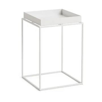 Table à plateau Tray Table medium - White, 30x30x44 cm - HAY
