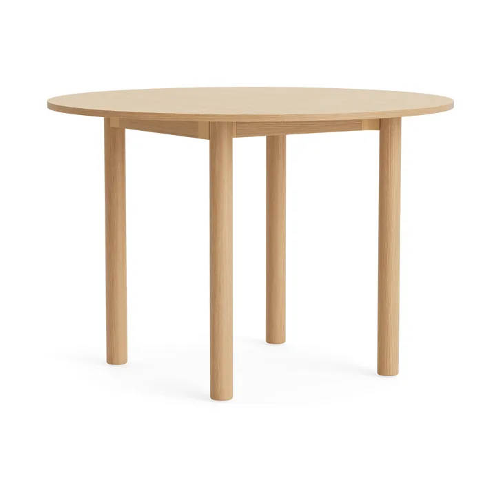 Table Annex Round - Laiton laqué, Ø110 cm - HAY