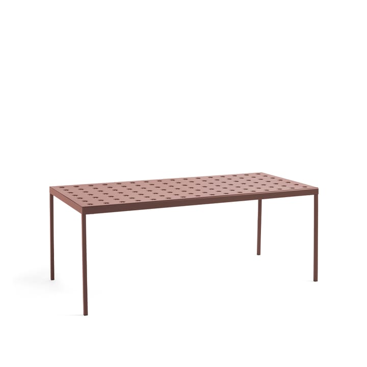 Table Balcony - iron red, 190 cm - HAY