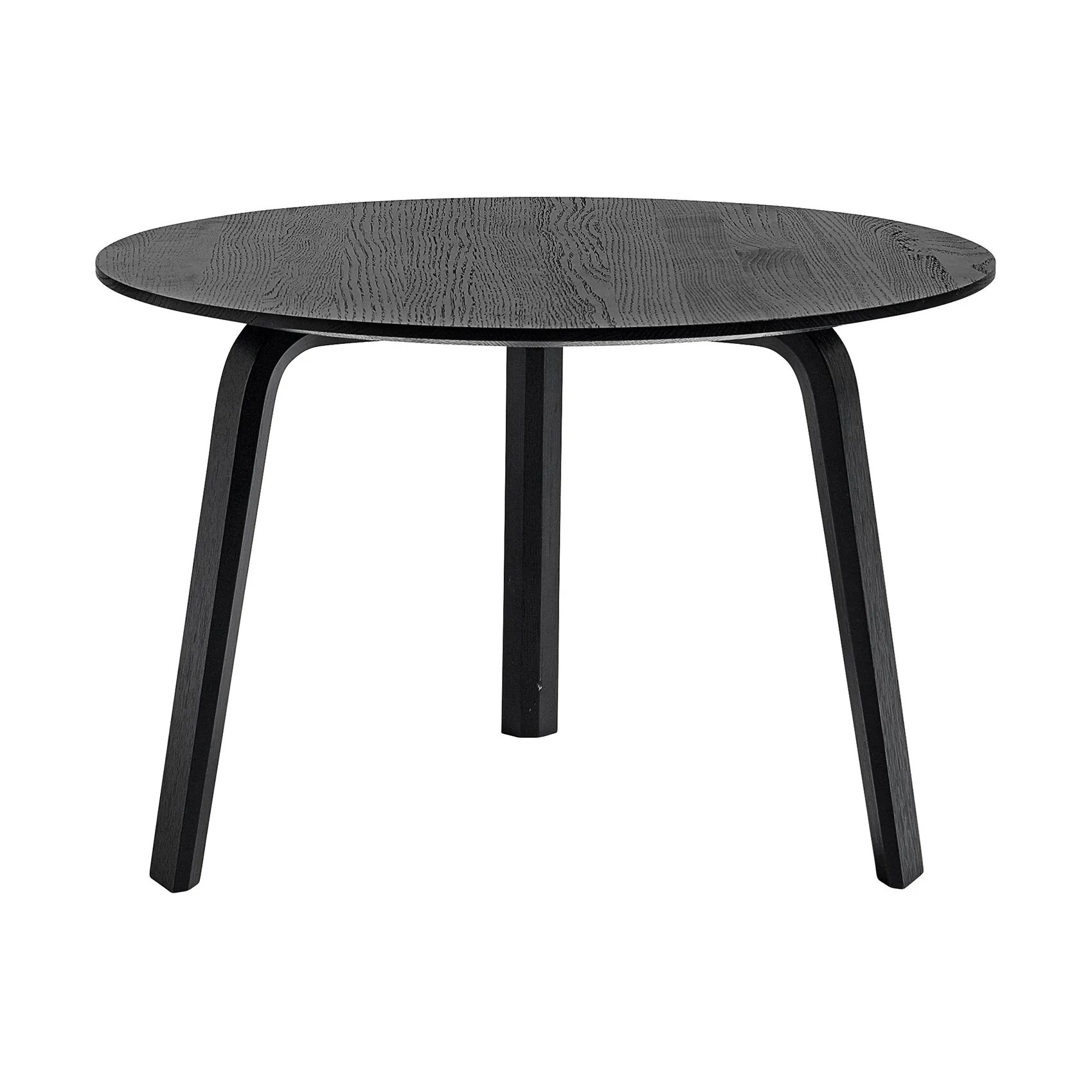 Table basse Bella, Black oak, Ø60x39 cm HAY