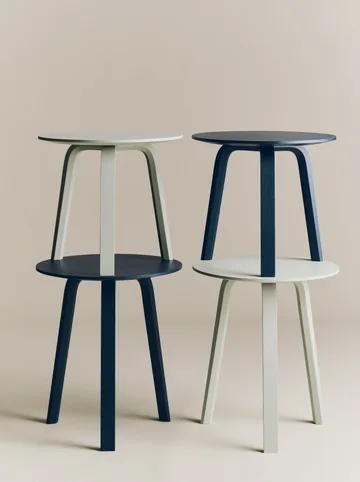 Table basse Bella - Blue charcoal, Ø45x49 cm - HAY