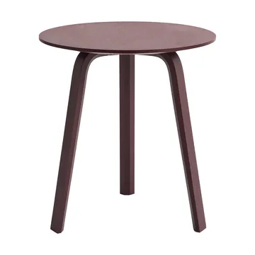 Table basse Bella - Dark bordeaux, Ø45x49 cm - HAY