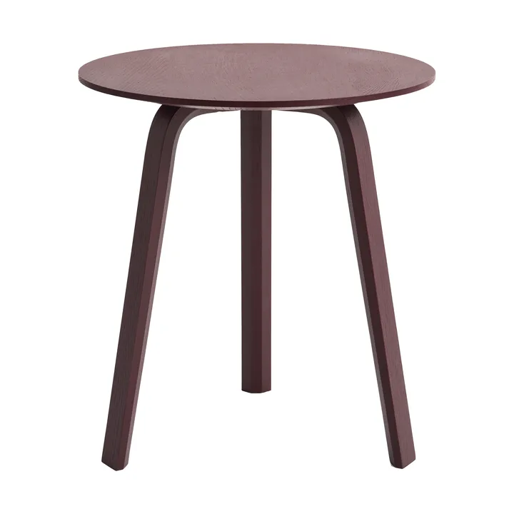 Table basse Bella - Dark bordeaux, Ø45x49 cm - HAY