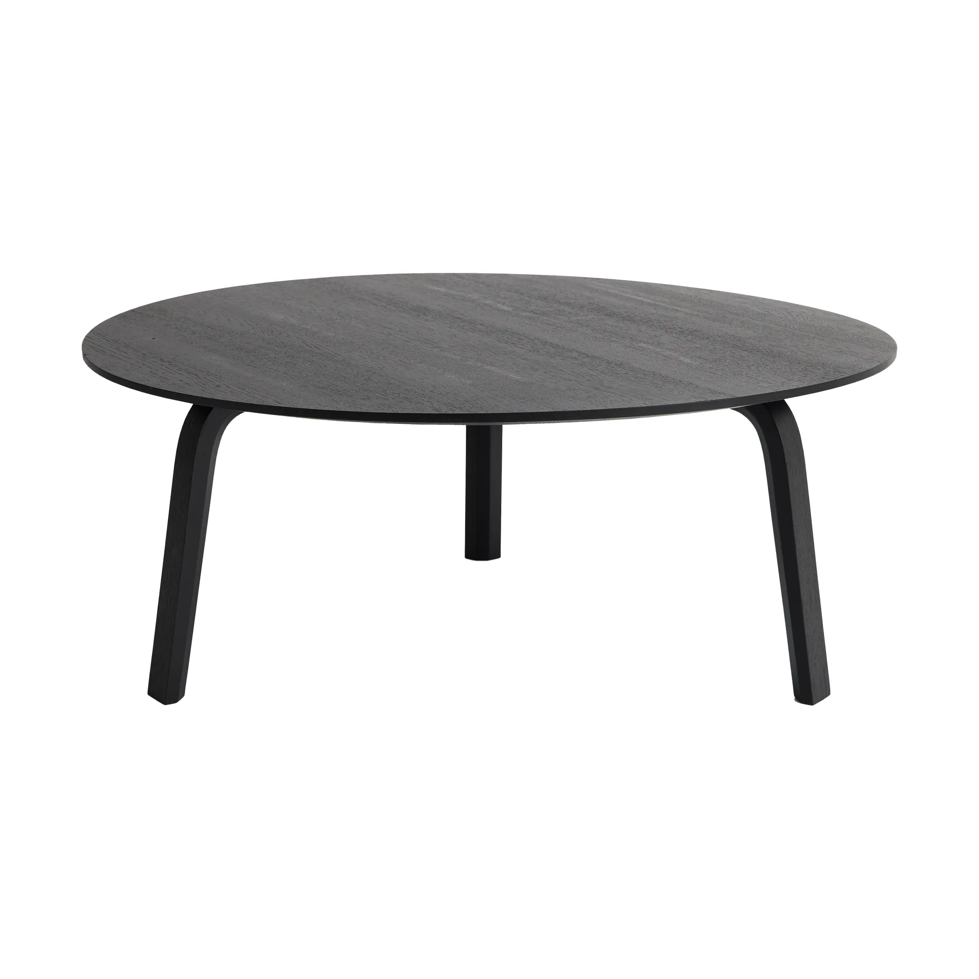 Table basse Bella, Noir, Ø80x32 cm HAY