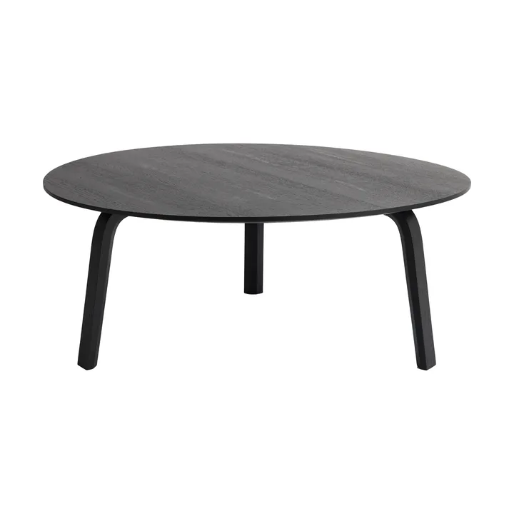 Table basse Bella - Noir, Ø80x32 cm - HAY