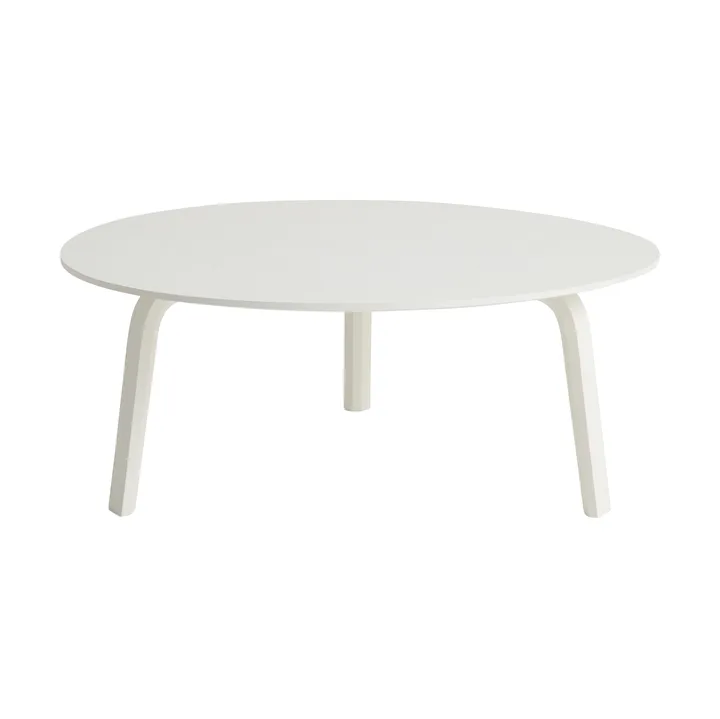 Table basse Bella - White, Ø80x32 cm - HAY