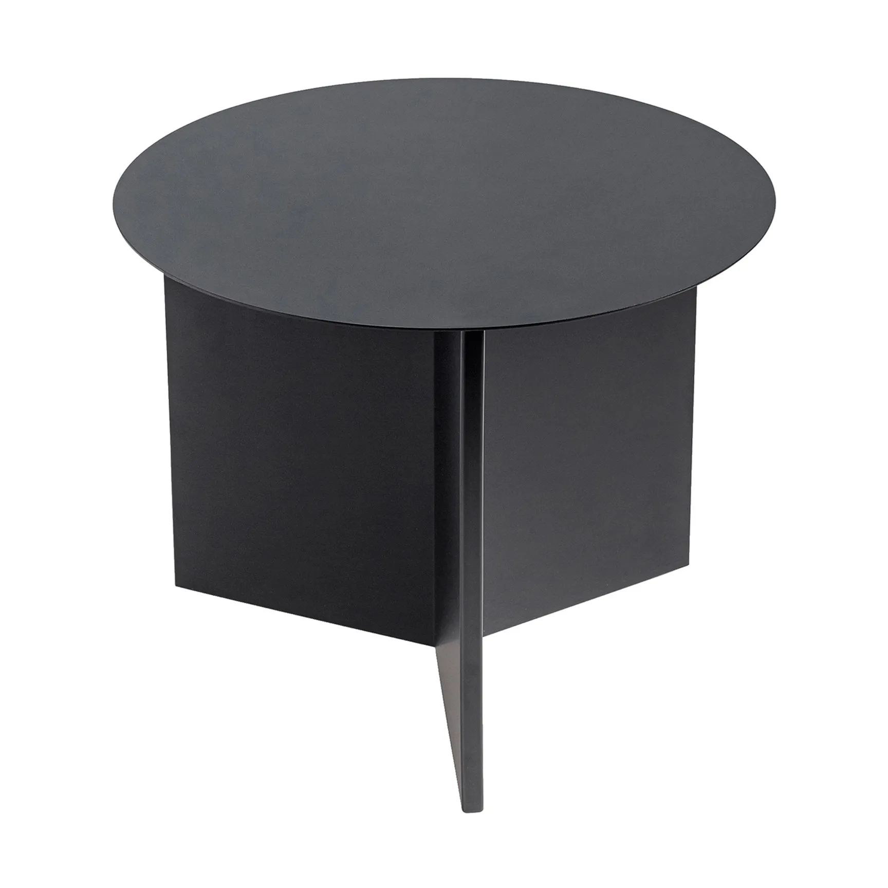 Table basse Slit Ø45 cm, Black HAY