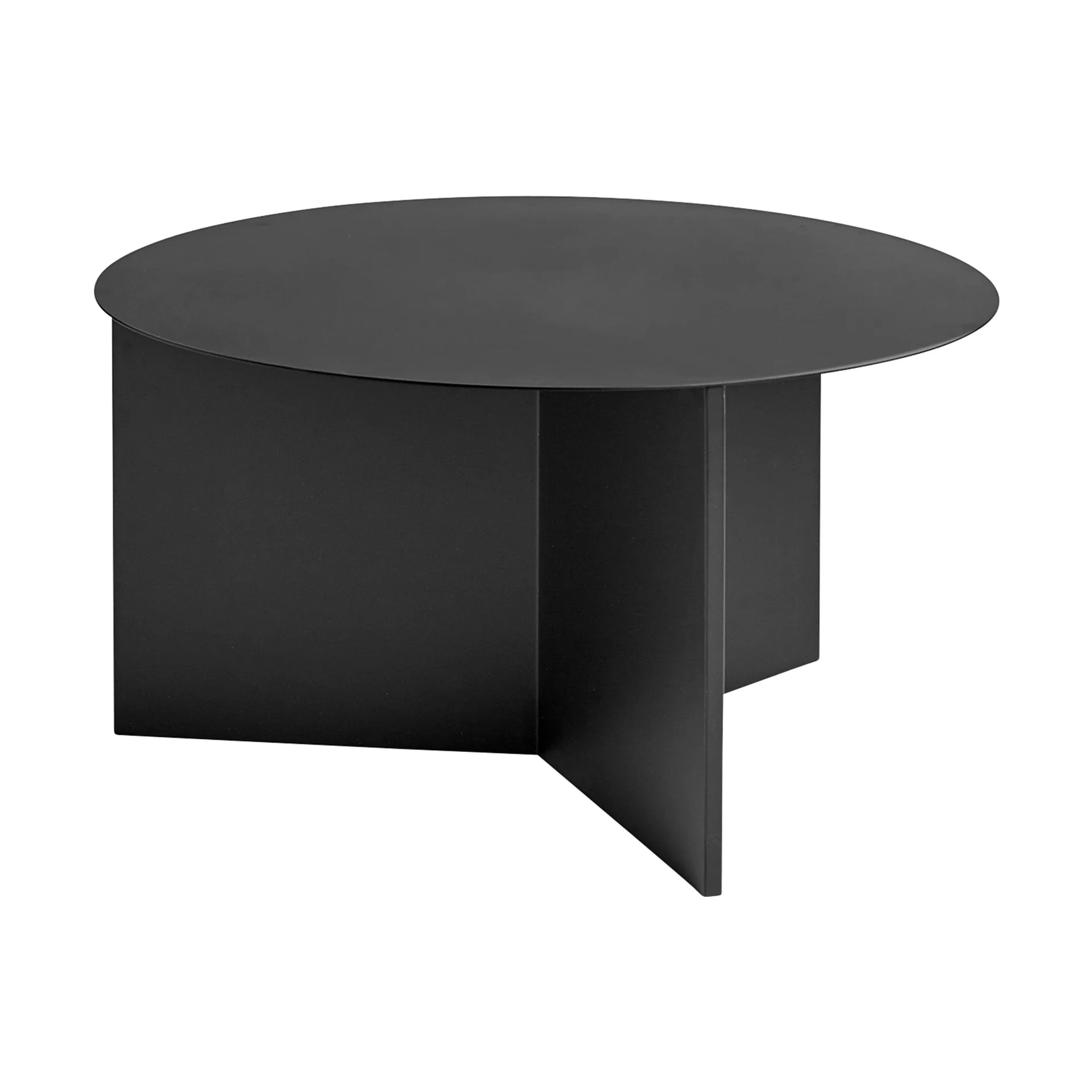 Table basse Slit Ø65 cm, Black HAY