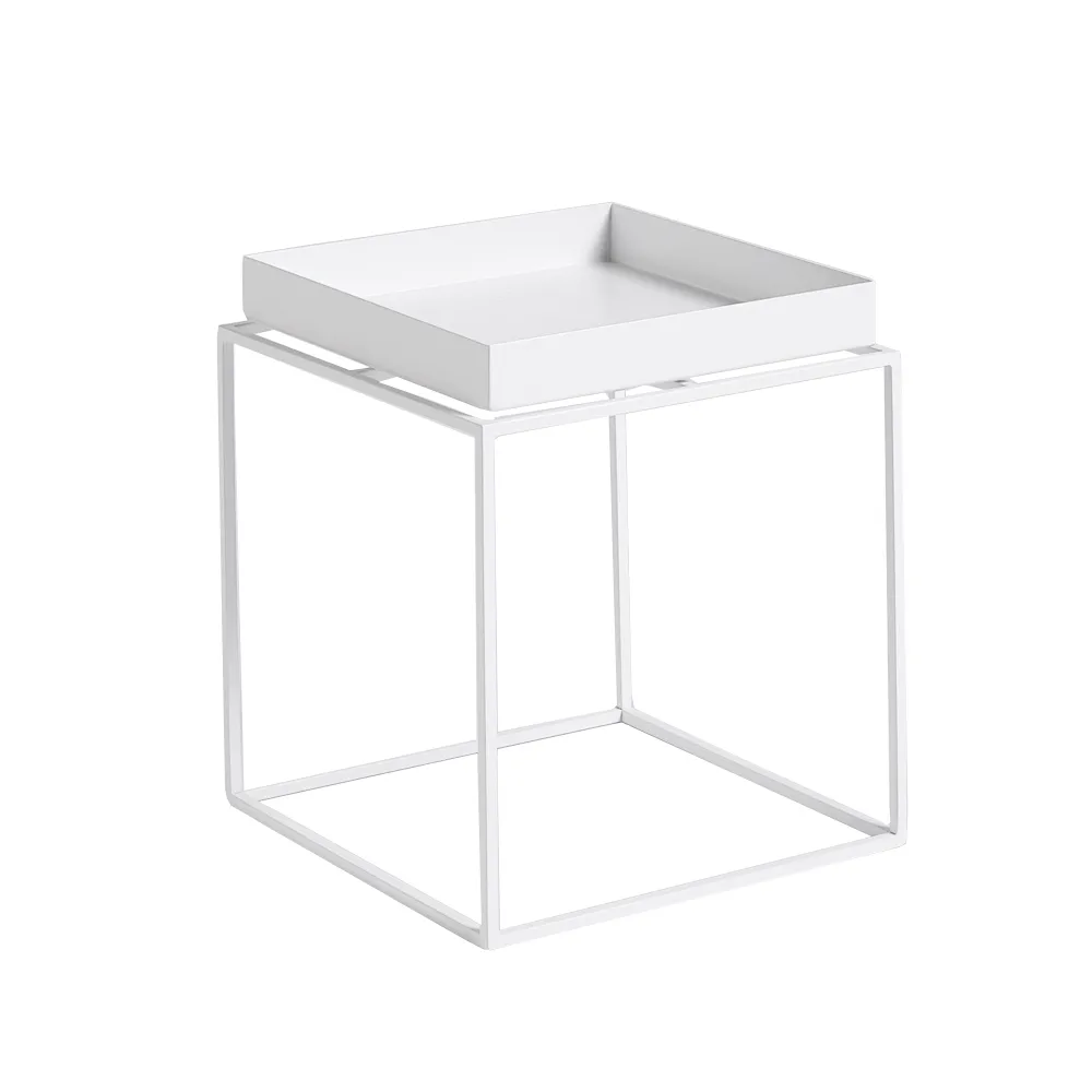 Table basse Tray Table, White, small HAY