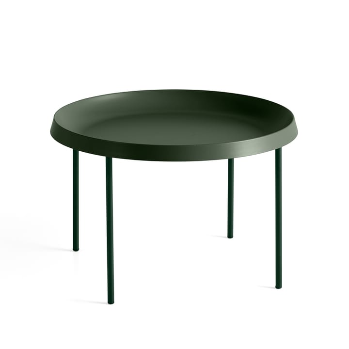 Table basse Tulou, Dark moss, Ø55 cm HAY