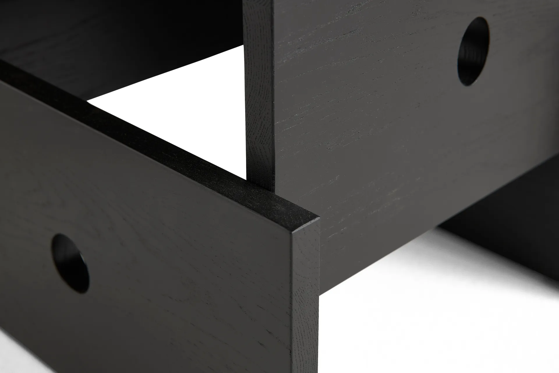 Table basse Wood Box, Chêne noirci HAY