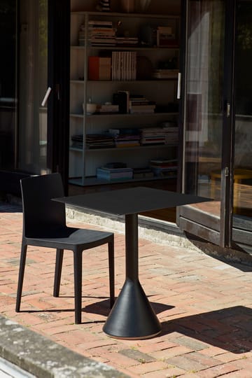 Table café carrée Palissade Cone 65x65 cm - anthracite - HAY