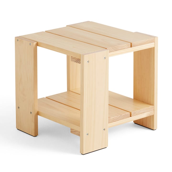 Table Crate Side Table 49,5x49,5x45 cm pin laqué - Water-based lacquered pinewood - HAY