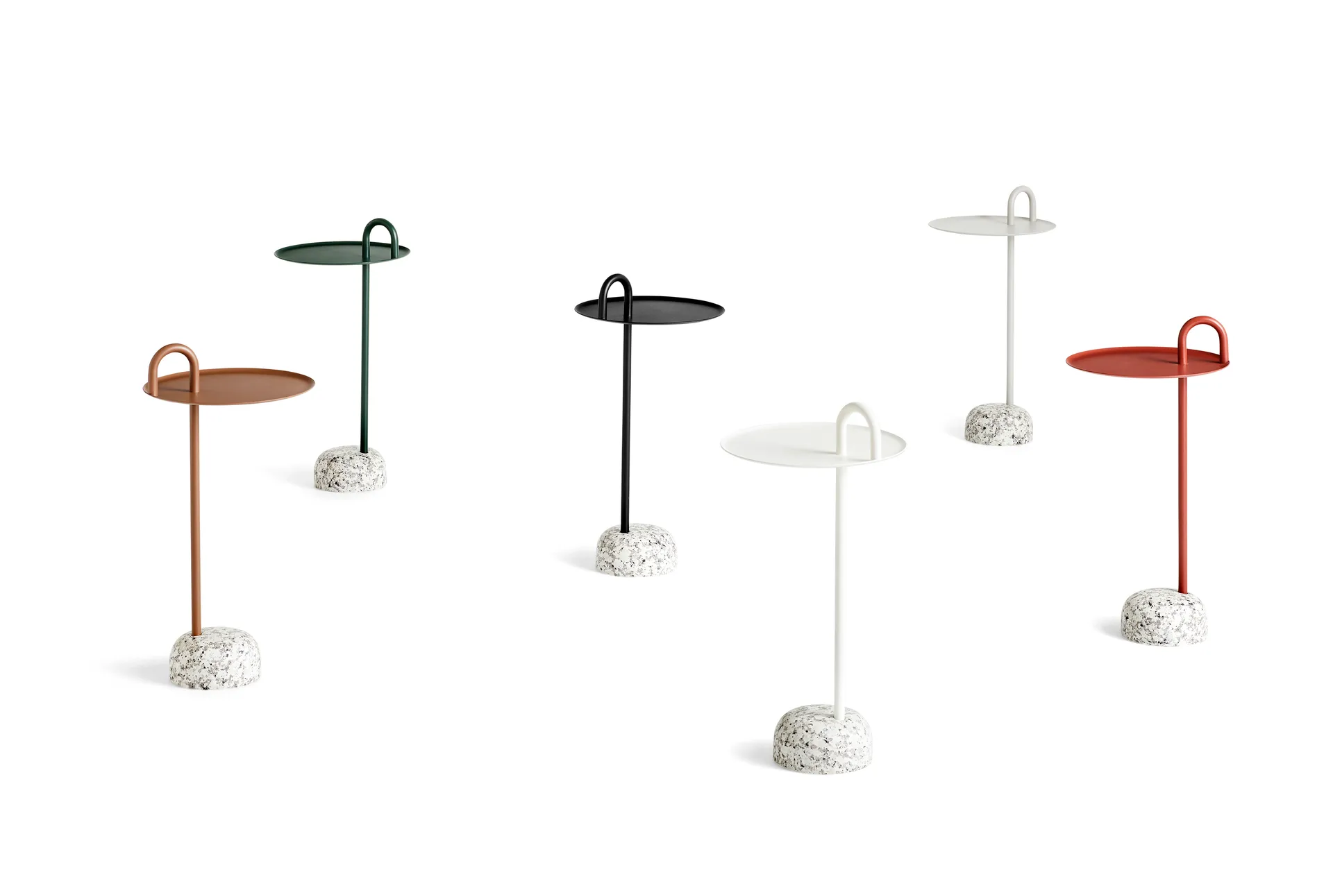 Table d'appoint Bowler, Beige-granite HAY