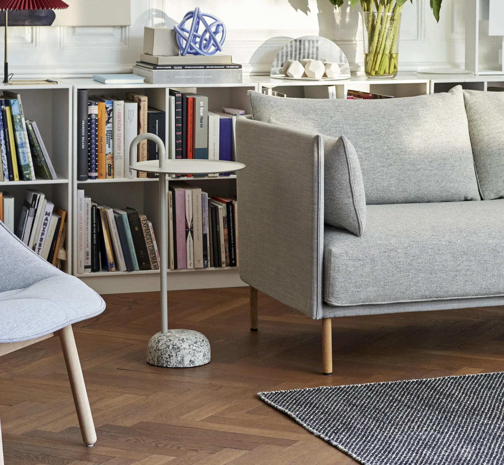Table d'appoint Bowler, Beige-granite HAY