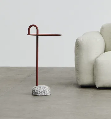 Table d'appoint Bowler - Tile red-granite - HAY