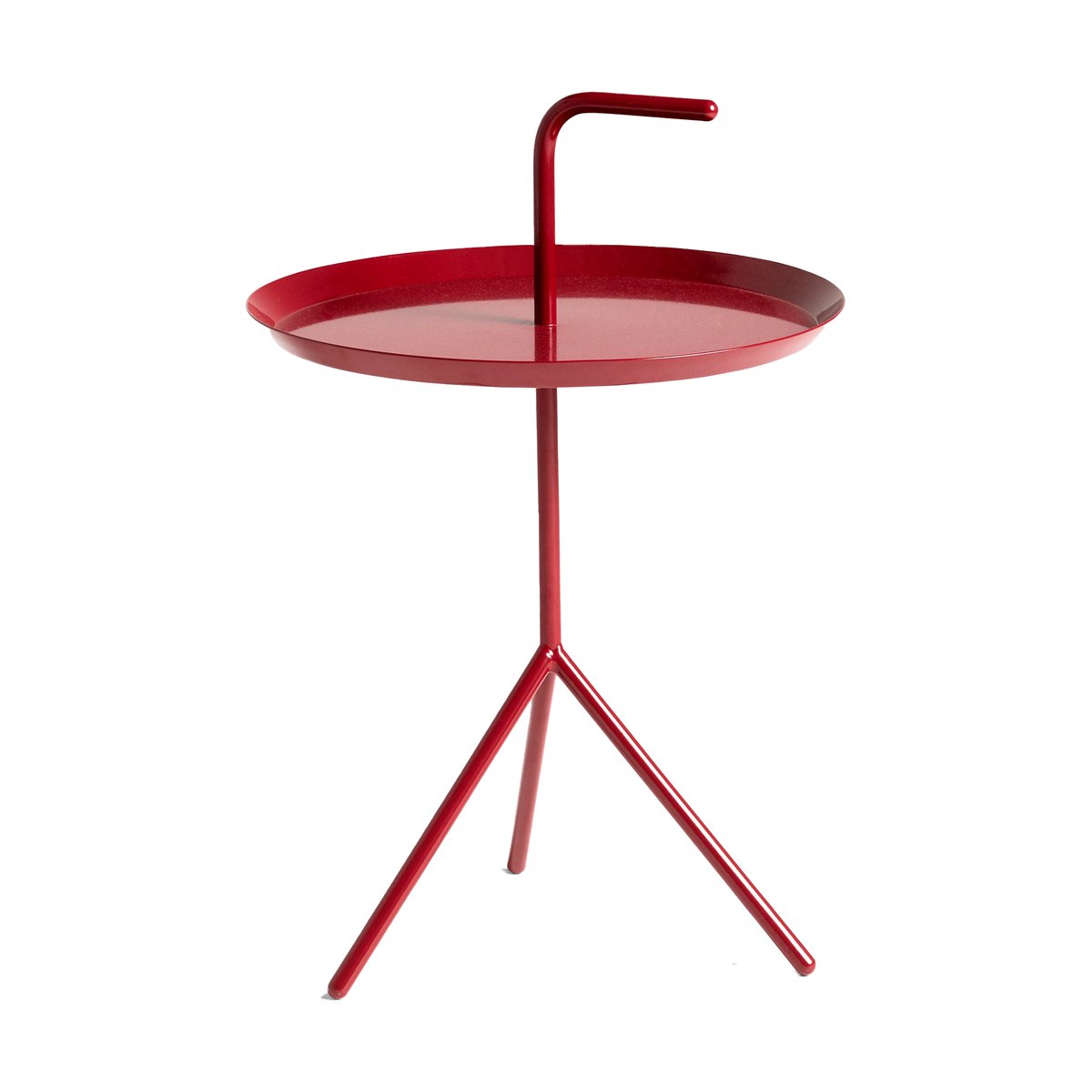 HAY Table d'appoint DLM o38 cm Cherry red high gloss