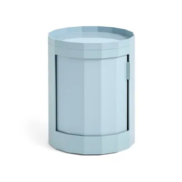 Table d'appoint Facet Cabinet 100 - Misty blue - HAY